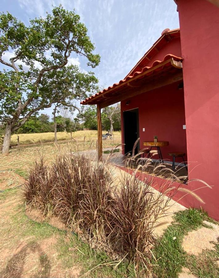 Chale Canto Da Mata Pirenópolis Exterior foto