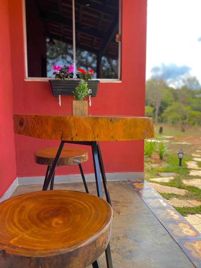 Chale Canto Da Mata Pirenópolis Exterior foto