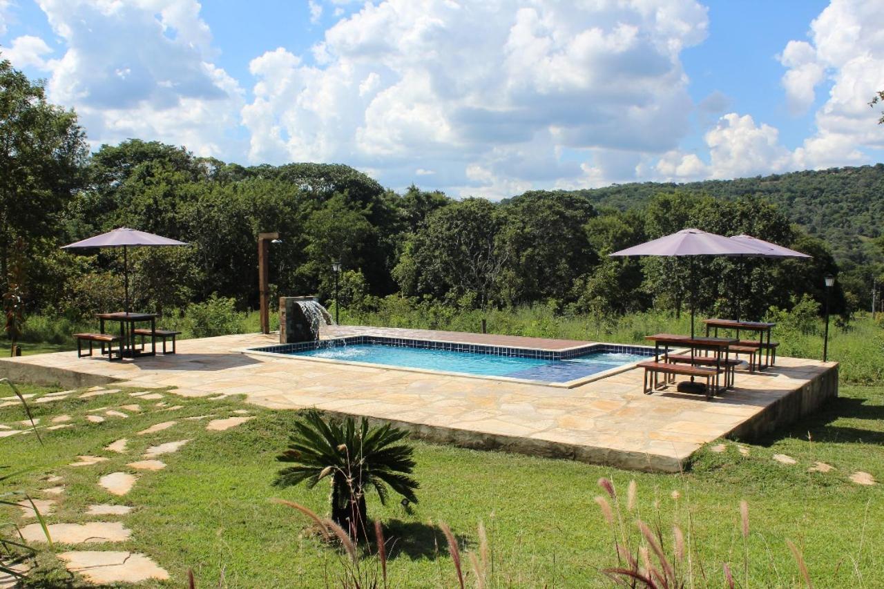Chale Canto Da Mata Pirenópolis Exterior foto